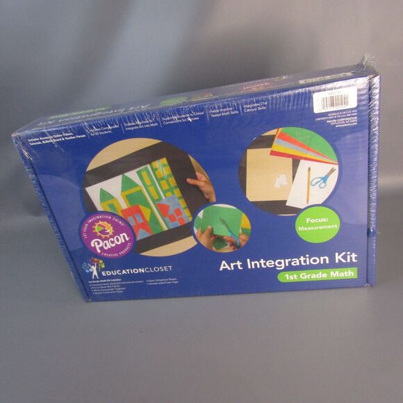 Measurement‎ Focus 1st-Grade Math Art Integration Kit NEW Pacon Education Closet - Picture 1 of 5